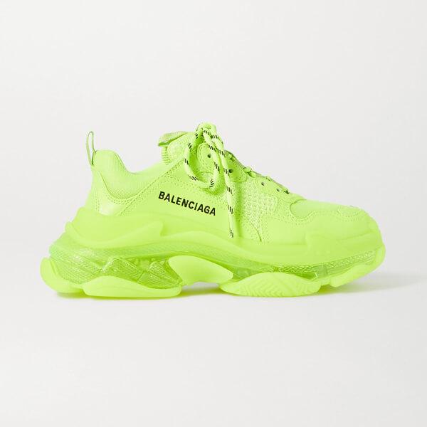 20新色 ★BALENCIAGA スニーカー コピー クリアソール イエロー 544351W2FF17320